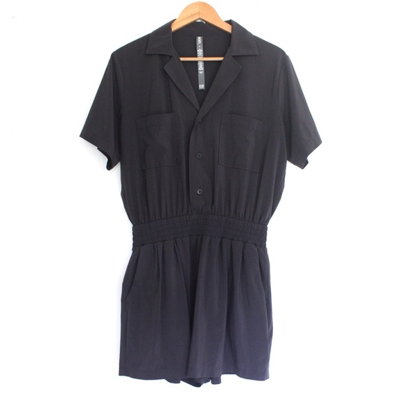 Vuori Villa Romper Black - Picture 2 of 8